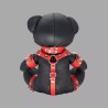 Red Randy - Ours en peluche BDSM en cuir