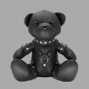 Black Bruno - Ours en peluche BDSM en cuir
