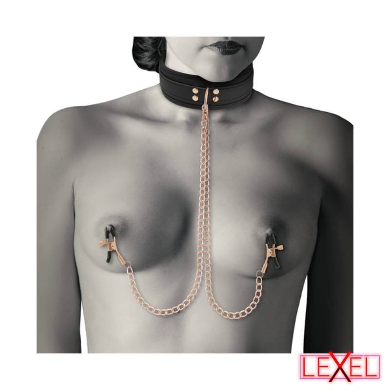 Pinces avec chaîne et collier