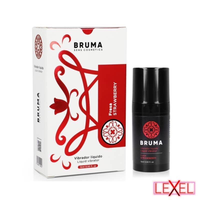 Vibrateur liquide Fraise - Bruma