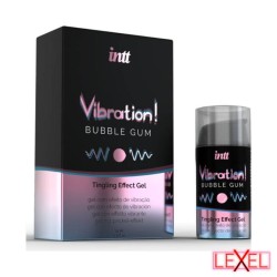 Gel vibrant stimulant Bubble Gum - Intt