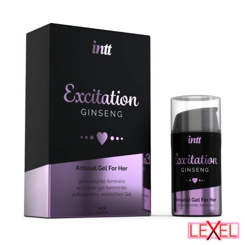 Gel vibrant stimulant ginseng - Intt
