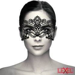 Masque large en fine dentelle nolire
