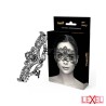Masque large en fine dentelle nolire
