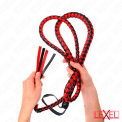 Fouet rouge long serpent 210 cm Kink