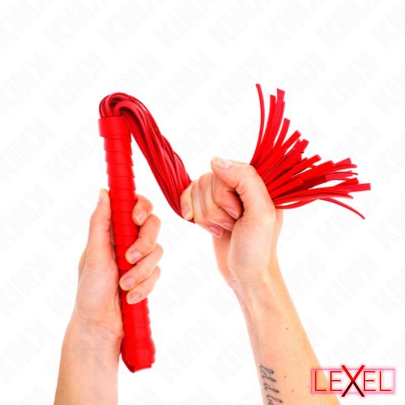 Martinet rouge manche texturé 48,5 cm Kink