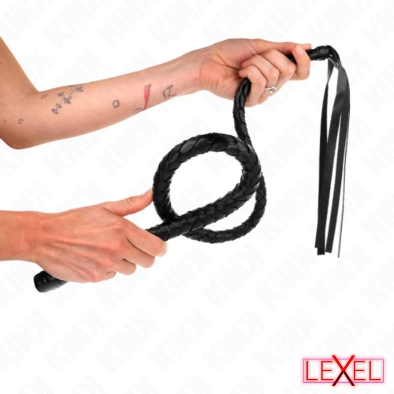 Fouet long structuré 110 cm Kink