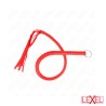 Fouet rouge structuré 65 cm Kink