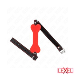 Bâillon os rouge Kink