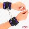 Bracelets nylon avec dentelle violette