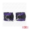 Bracelets nylon avec dentelle violette