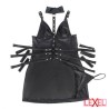 Body bondage en cuir noir - Subblime