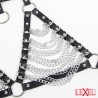 Soutien-gorge harnais avec chaines - Subblime