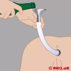 Plug anal ouvert à tuyau et entonnoir ASS BLASTER 2.0