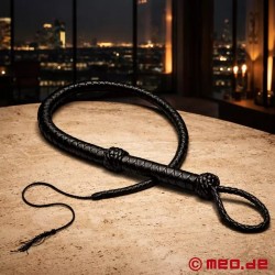 Fouet BDSM classique en cuir Dispotico
