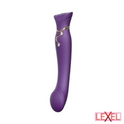 Masseur Queen G-spot PulseWave violet - ZALO