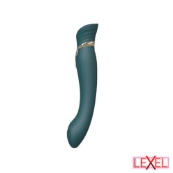 Masseur Queen G-spot PulseWave vert - ZALO