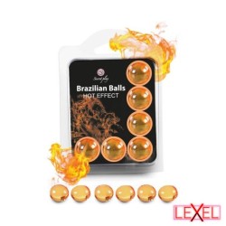 Set de 6 boules brésiliennes effet chaleur