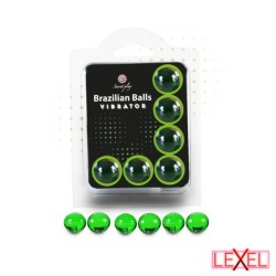 Set de 6 boules brésiliennes vibrations