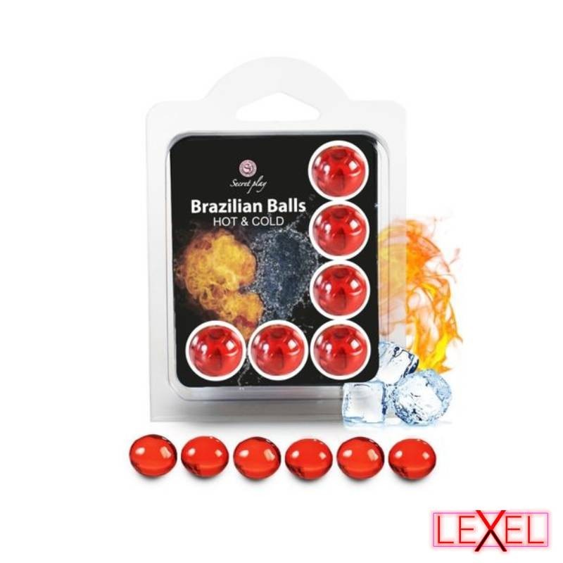 Set de 6 boules brésiliennes chaud froid