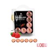 Set de 6 boules brésiliennes fraise cava