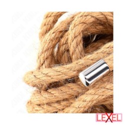 KINK - corde en chanvre avec bout métal 5, 10, 20 m