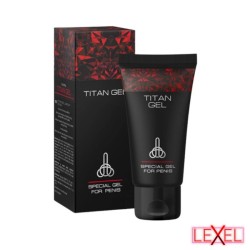 Gel augmentation pénis - Titan Gel