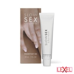 Gel de massage Slow Sex doigts Bijoux