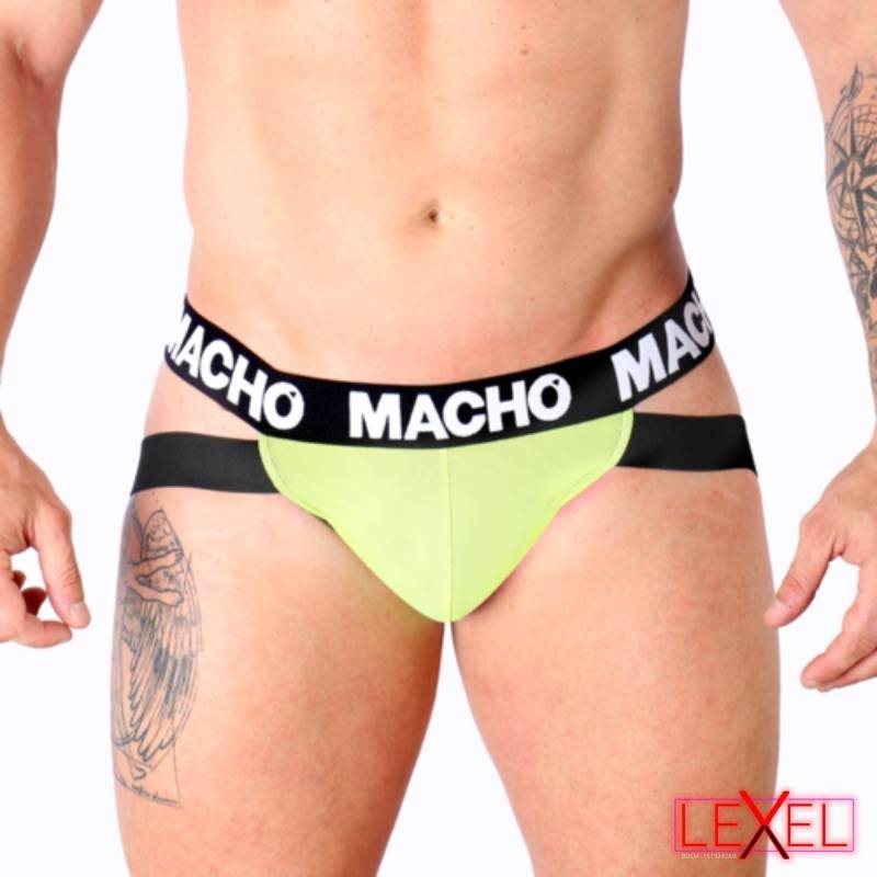 Jockstrap MX28FA AMARILLO jaune fluo