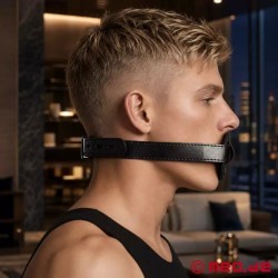 MouthLock™ de MEO® - Masque de bouche verrouillable avec bâillon en forme de gode