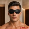 MEO® San Francisco - Masque pour les yeux en cuir rembourré