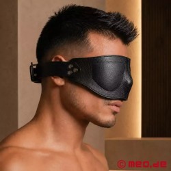 Masque anatomique pour les yeux en cuir Collection San Francisco