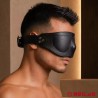 Masque anatomique pour les yeux en cuir Collection San Francisco