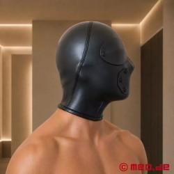 Cagoule BDSM en néoprène Obscura