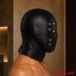 UltimateSubmission™ de MEO® - Masque BDSM en cuir avec bâillon