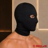 Masque BDSM noir - Masque en spandex avec ouvertures pour les yeux