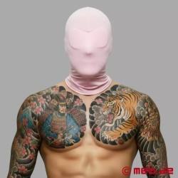 Masque rose en spandex - opaque