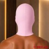 Masque rose en spandex ouverture pour les yeux