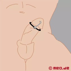 Anneau de gland souple avec frein à sperme 3.0