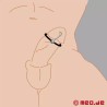 Anneau de gland souple avec frein à sperme 3.0