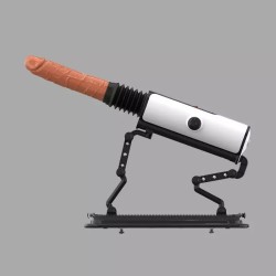 White Devil - Machine à baiser discrète haut de gamme avec gode - Compatible Vac-U-Lock
