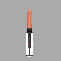 White Devil - Machine à baiser discrète haut de gamme avec gode - Compatible Vac-U-Lock