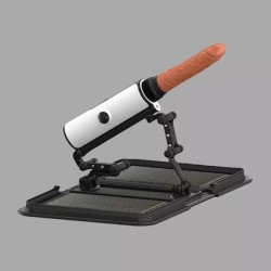 White Devil - Machine à baiser discrète haut de gamme avec gode - Compatible Vac-U-Lock