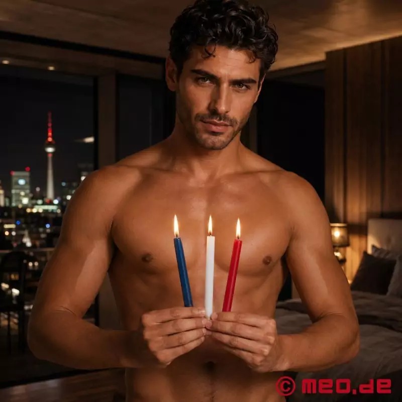 Bougies BDSM Wax Play de Dr. Sado