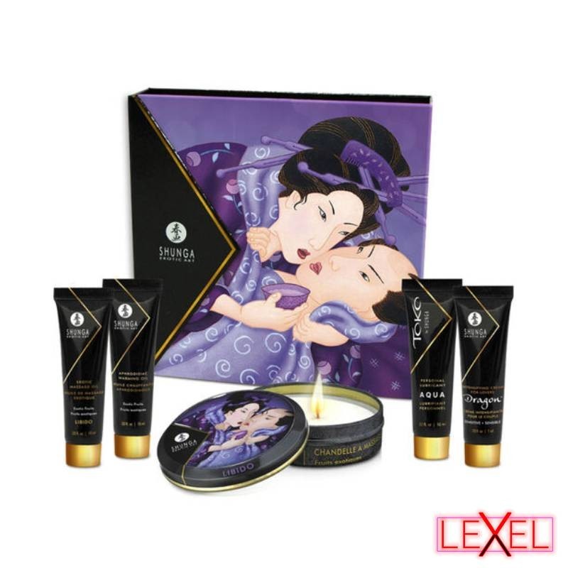 Coffret Geisha Fruits exotiques Shunga