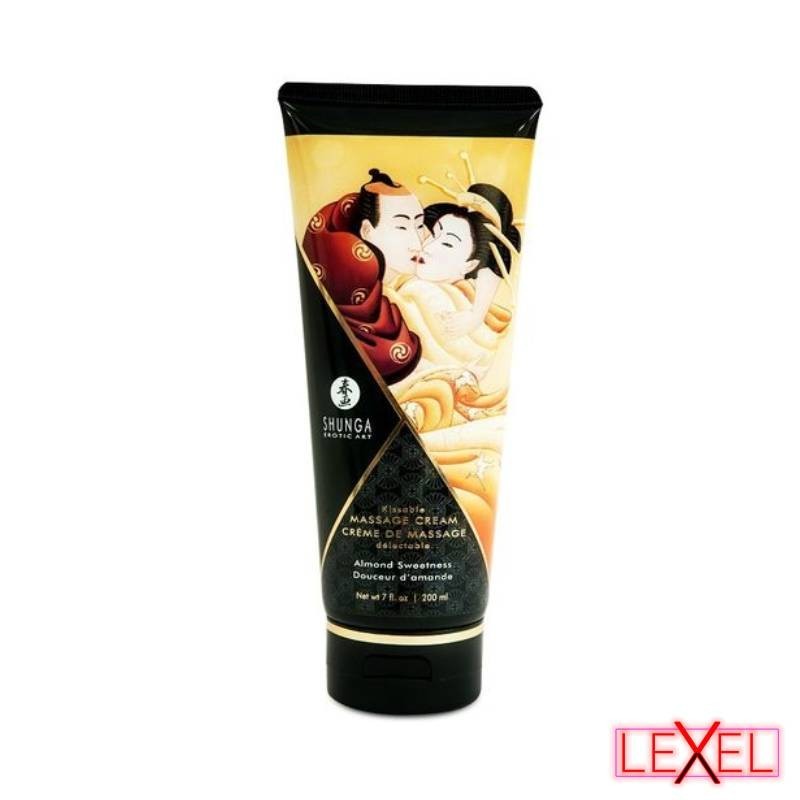 Crème de massage amandes douces Shunga