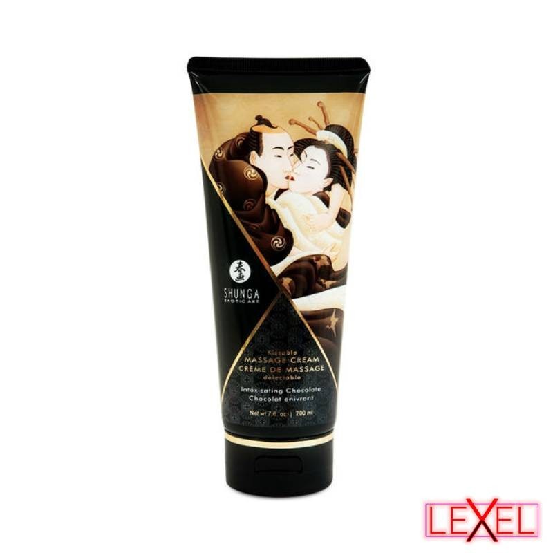 Crème de massage chocolat Shunga