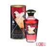 Huile de massage effet chaud fraise cava Shunga