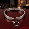 Collier en acier inoxydable avec anneau ClassySlave