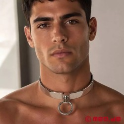 Collier en acier inoxydable avec anneau ClassySlave